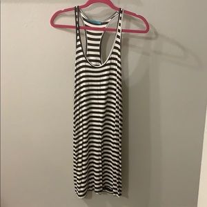 Black/White Racerback Dress
